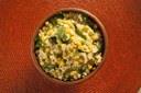 image of spiced lemon quinoa with splitpeas